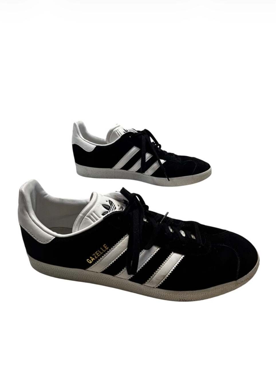 Adidas Gazelle BB5476 Black White Sneakers Size 12